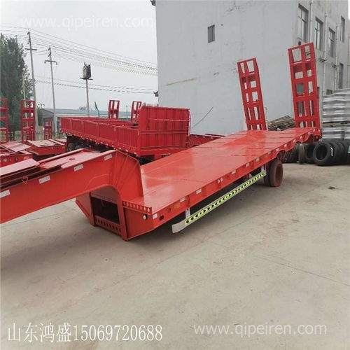 梁山業(yè)駿爬梯購機(jī)低平板半掛車載重、價(jià)格及配件廠家全解析